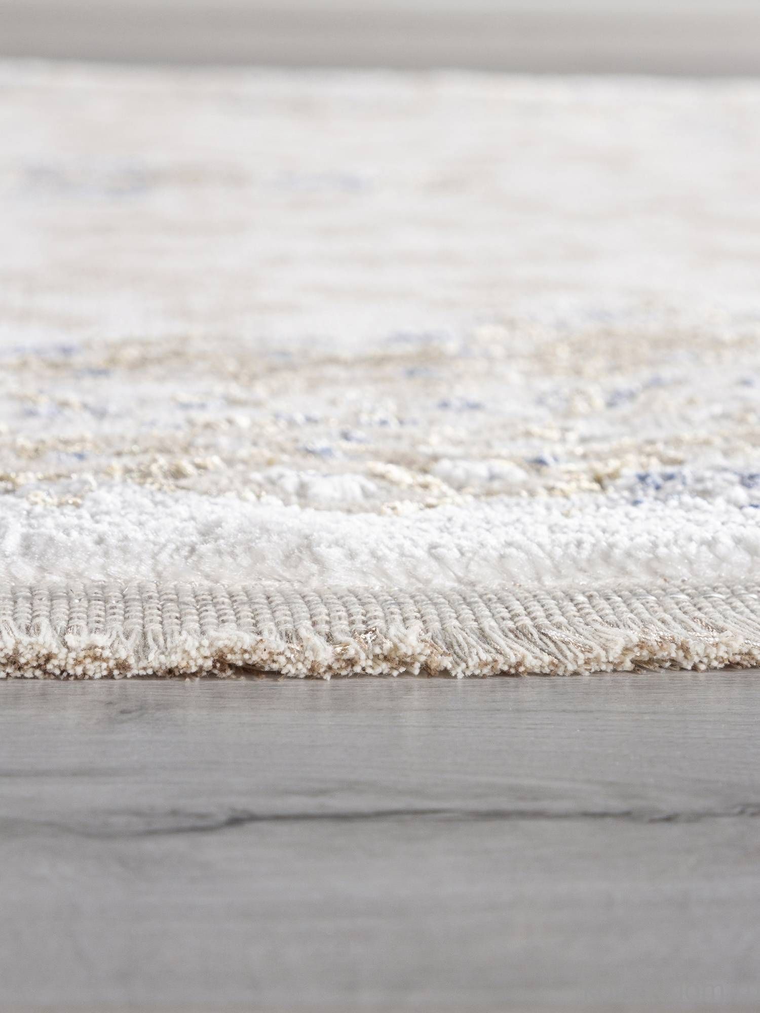 Ковер MOSSO 27239A CREAM / NAVY Овал