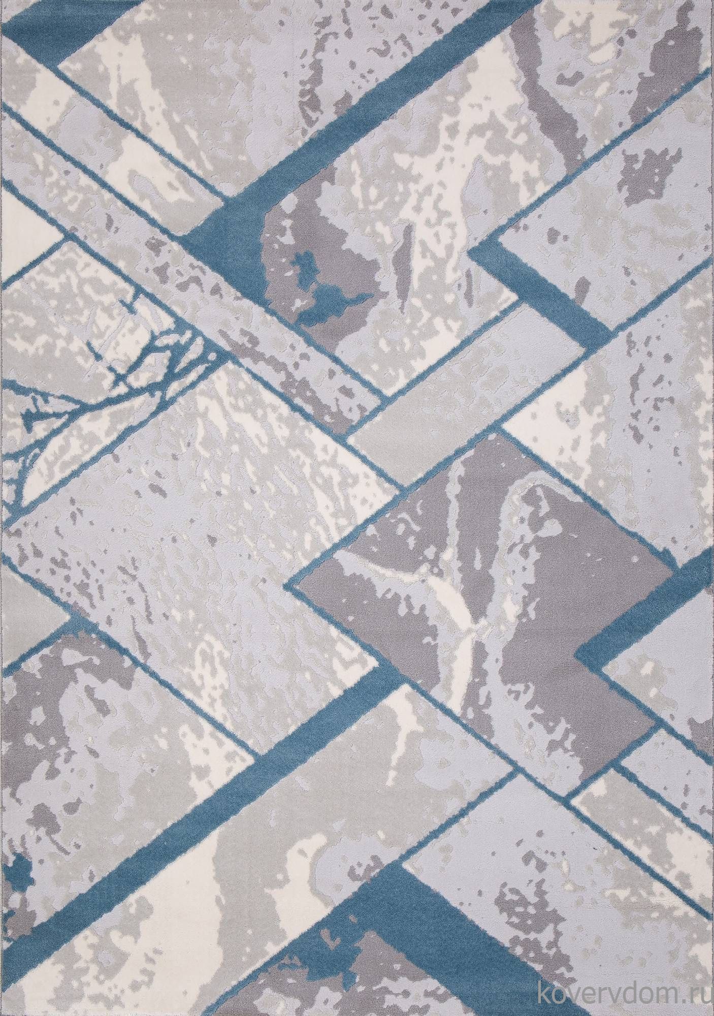 Ковер Valentino M011A D.GREY SHRINK / L.BLUE HEATSET