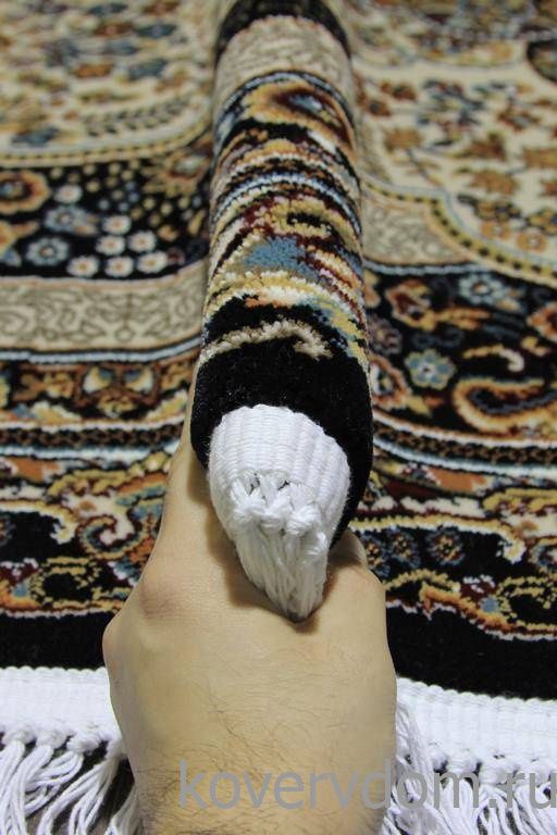 Ковер SHAHREZA D415 CREAM-NAVY Овал