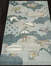 Пушистый ковер IZUMRUD C225 MULTICOLOR