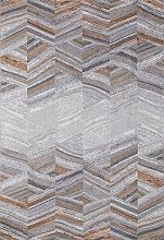 Пушистый ковер ГРАНАДА 33377 968 GREY / GOLD