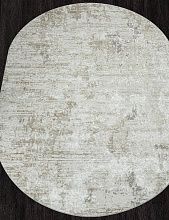 Однотонный ковер SIRIUS F197 BEIGE Овал