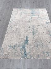 Однотонный ковер LIMAN-A F169 CREAM-D.BLUE