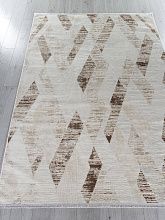 Круглый ковер SHINE 33162A CREAM / WHITE