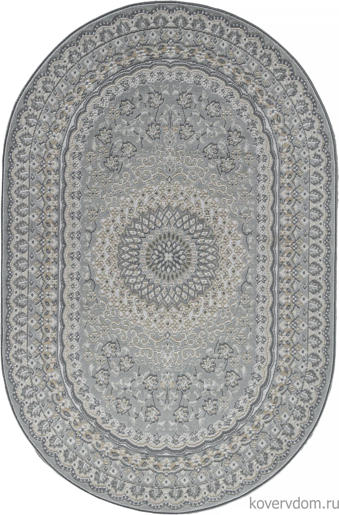 Ковер CUBA F399 BLUE Овал