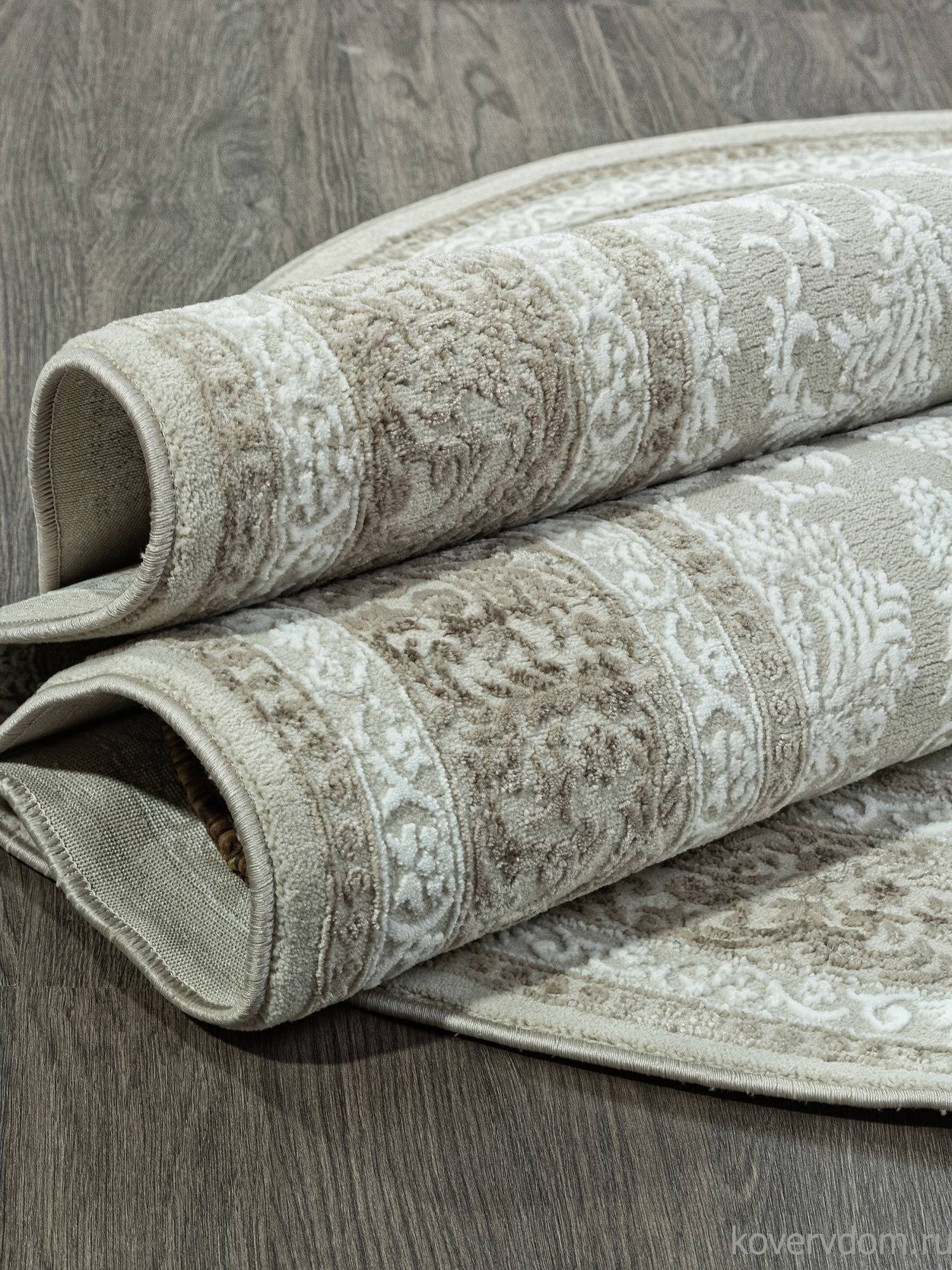 Ковер SIROCCO E365AE BEIGE / BROWN Овал