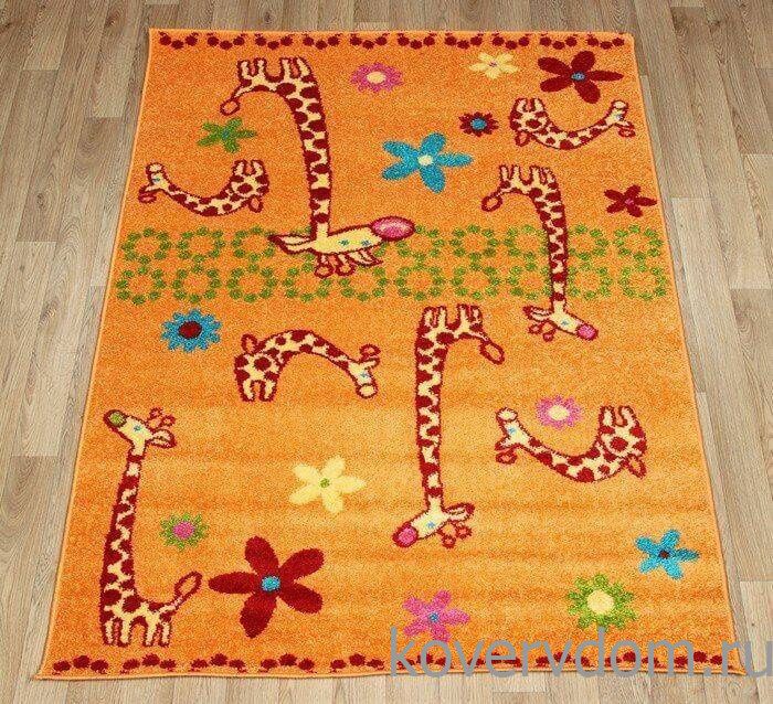 Ковер детский FUNKY-A GIRAFFE a apricot