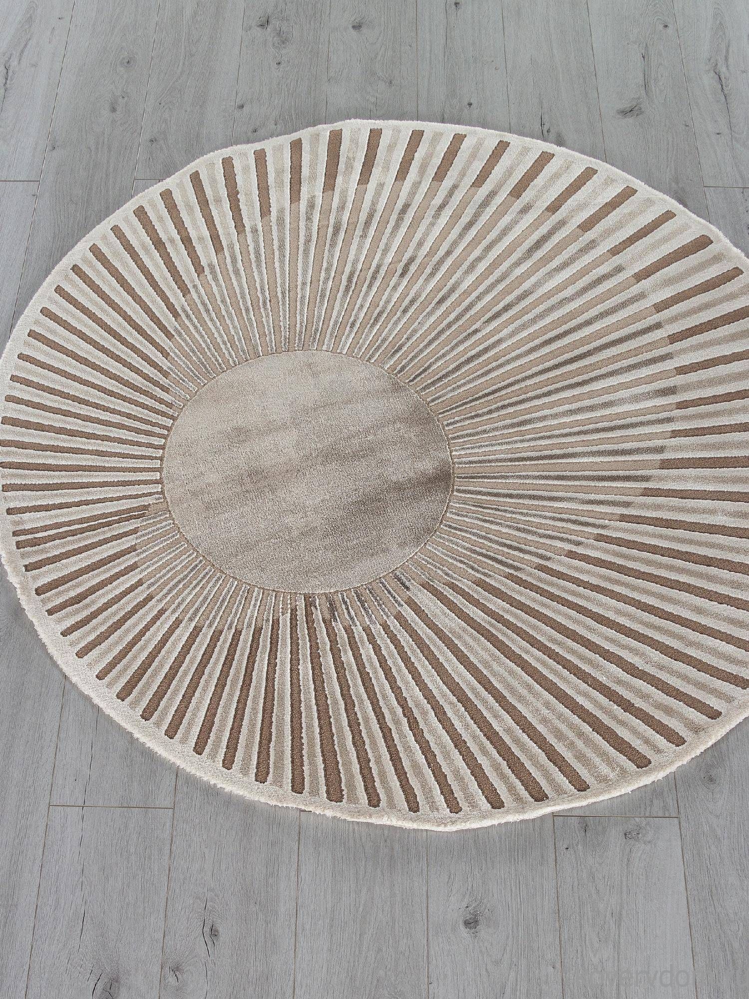 Ковер SAFIR 00837A BROWN / BROWN Круг