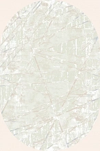 Персидский ковер Elegance 4945B D.Grey-D.Grey Овал