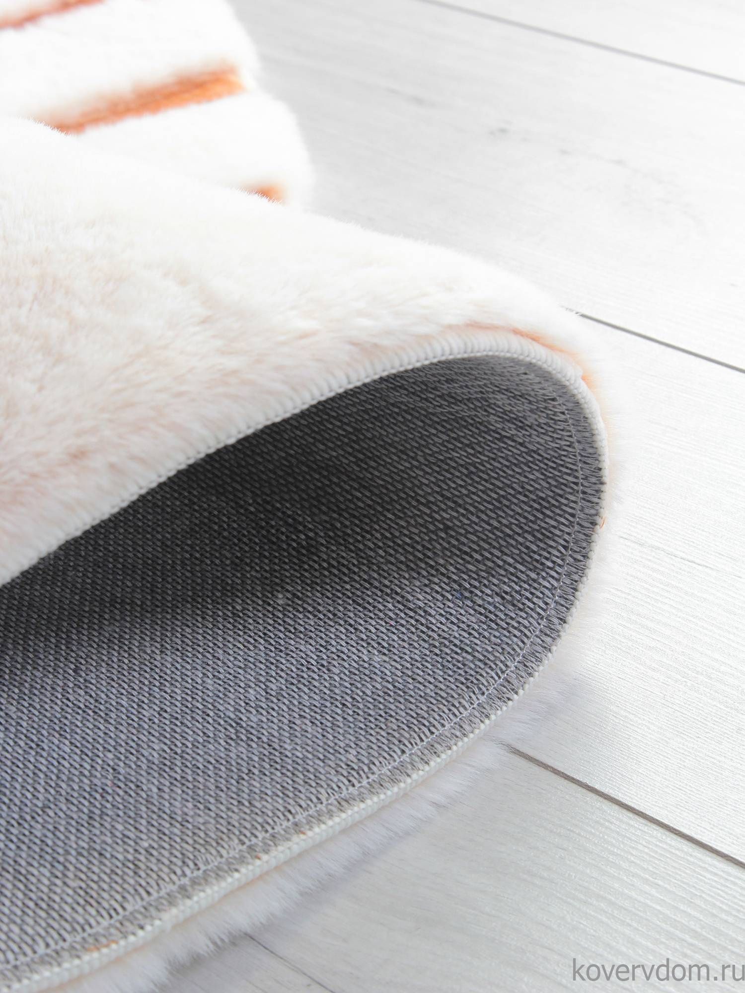 Ковер RABBIT CARVING PX4005 CREAM / TERRA Круг