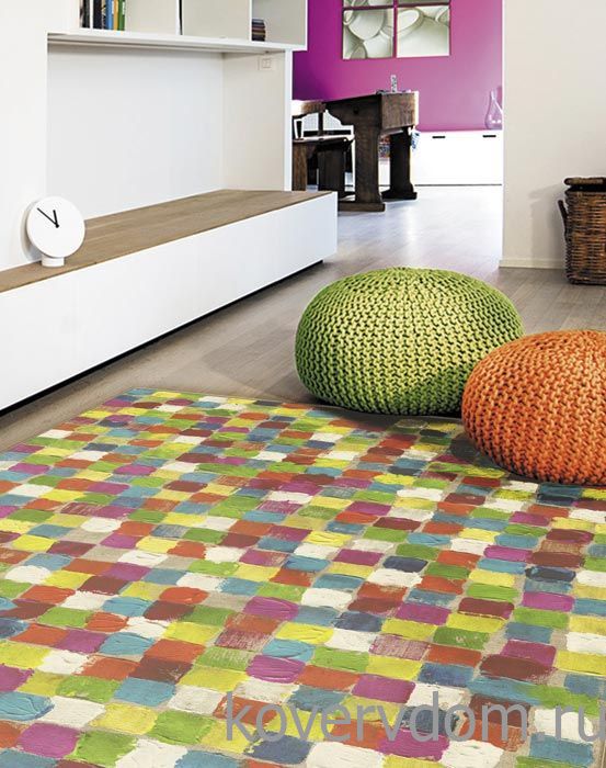 Тонкий ковер на антискользящей подложке Jan Rugs  023 01 Тонкий ковер на антискользящей подложке Jan Rugs  023 01