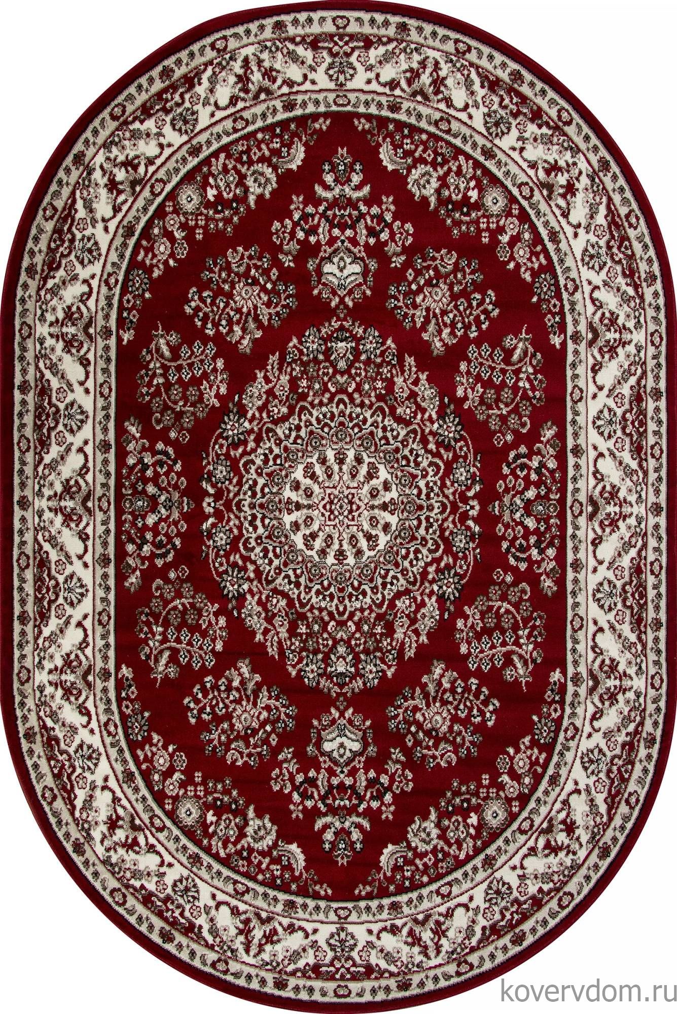 Ковер GAVANA-A D285 RED Овал
