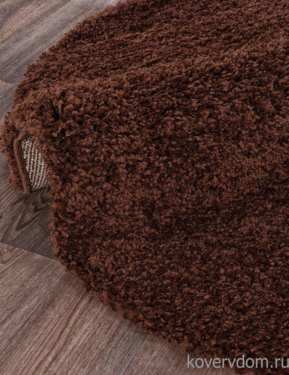 Ковер SHAGGY ULTRA s600 BROWN Круг Ковер SHAGGY ULTRA s600 BROWN Круг