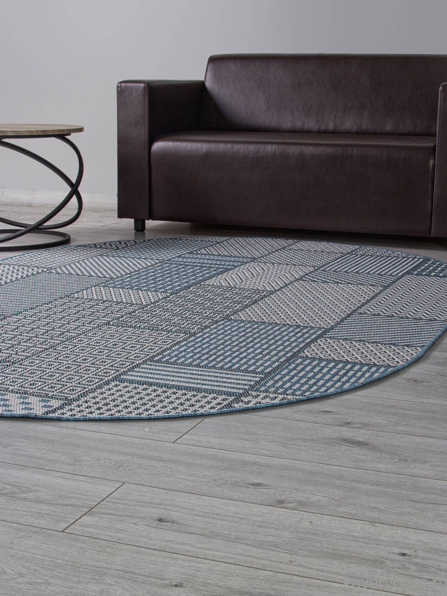 Ковер KAIR S160 BLUE Овал