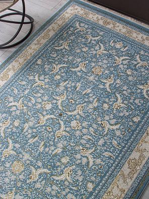 Ковер ZARINA M101B BLUE SHIRINK / BLUE SHIRINK