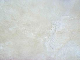 Ворсистый овчина одношкурная WHITE