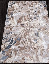 Ковер PERU D070A CREAM SHIRINK / BLUE FDY