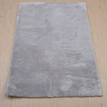 Ковер с длинным ворсом серый из искусственного меха Chic 1000A SILVER_5001