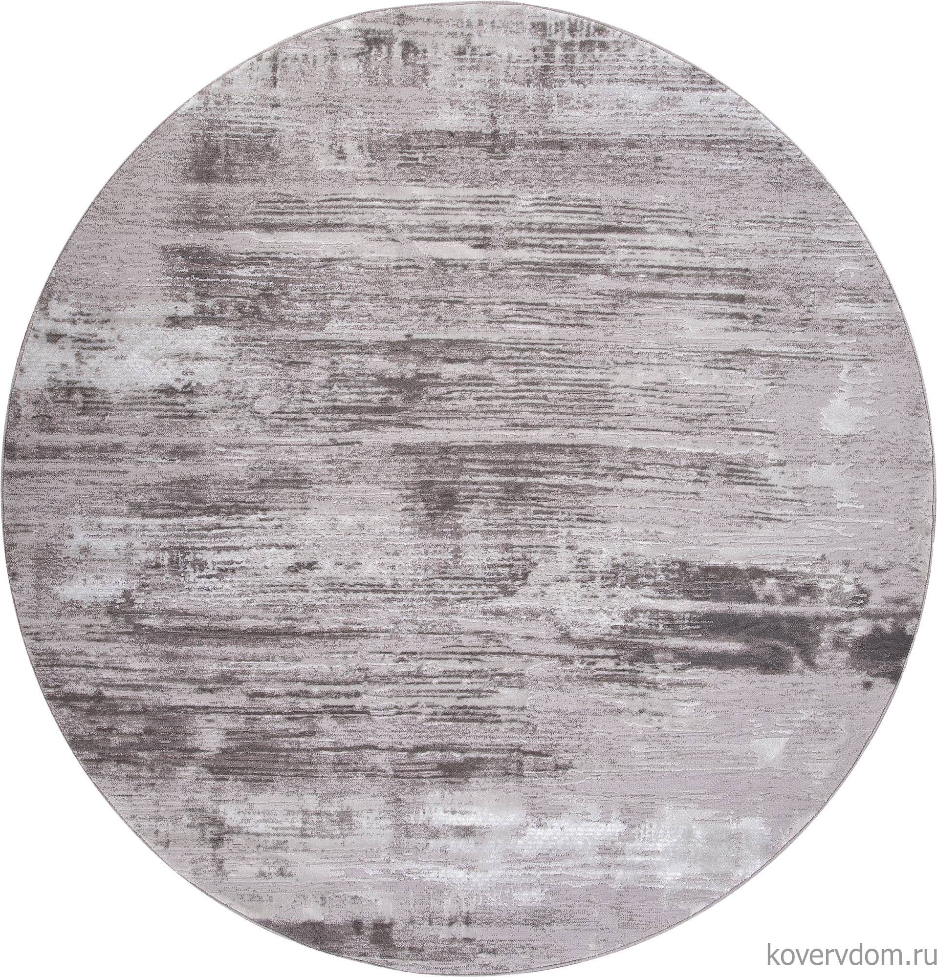Ковер TEMPO 0129WD GREY / P.GREY Круг