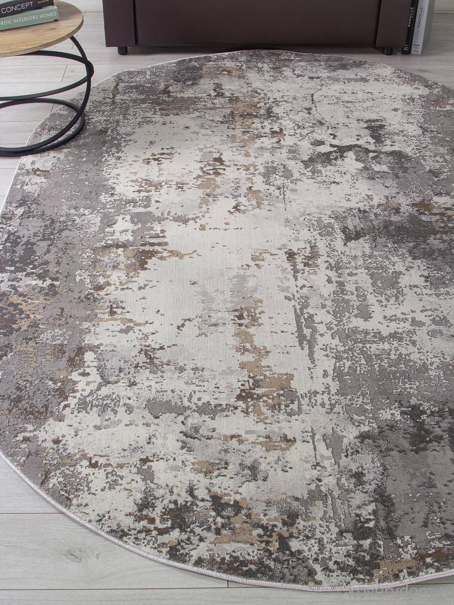 Ковер GRAFF 3319 GRAY-BEIGE Овал