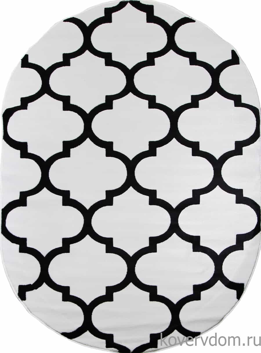 Ковер MEGA CARVING WK d422 NATURAL Овал