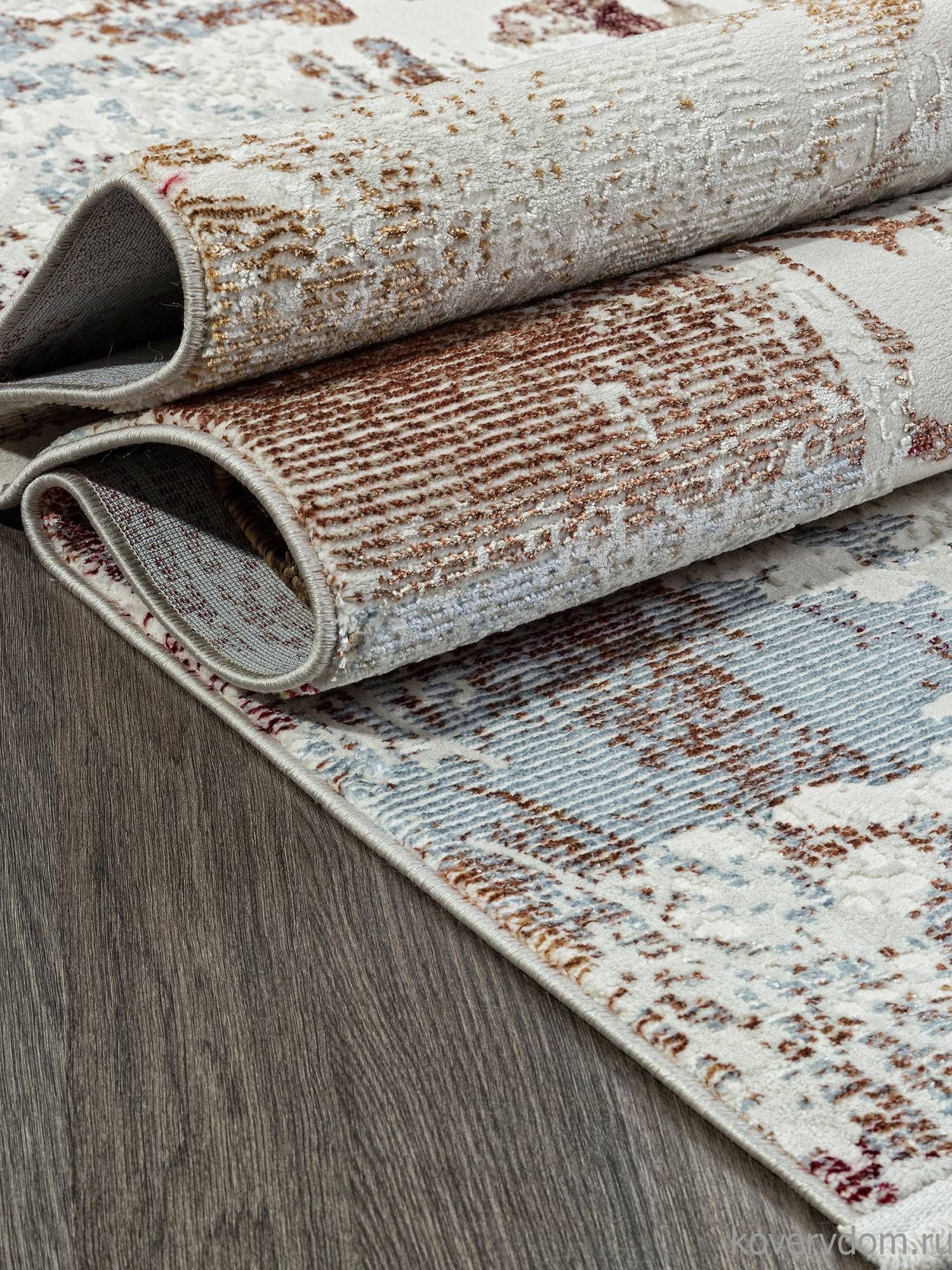 Ковер ASADU 00712F L.BLUE FDY / BEIGE FDY