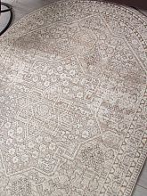 Овальный ковер в гостиную NOVA 04293A BEIGE FDY / CREAM HB Овал