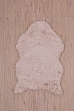 Ковер из Турции Шегги из искусственного меха Krolik 1000A T2408_BEIGE шкура