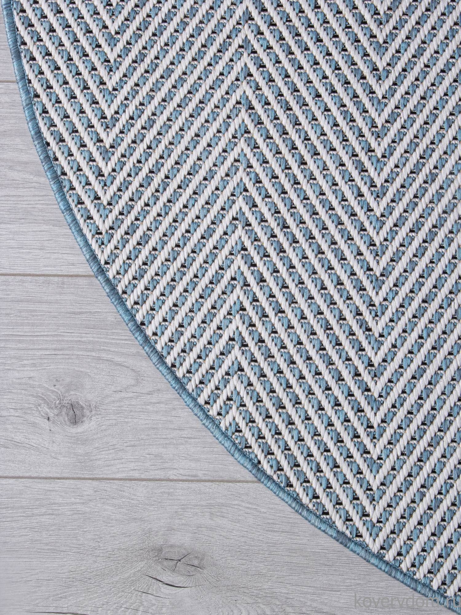 Ковер KAIR S156 BLUE Овал