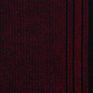 Грязезащитная ковровая дорожка REKORD 877 красный