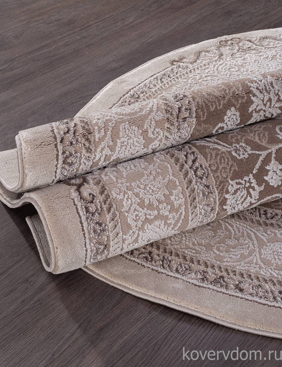 Ковер ARMINA 03874B BROWN / BROWN Овал