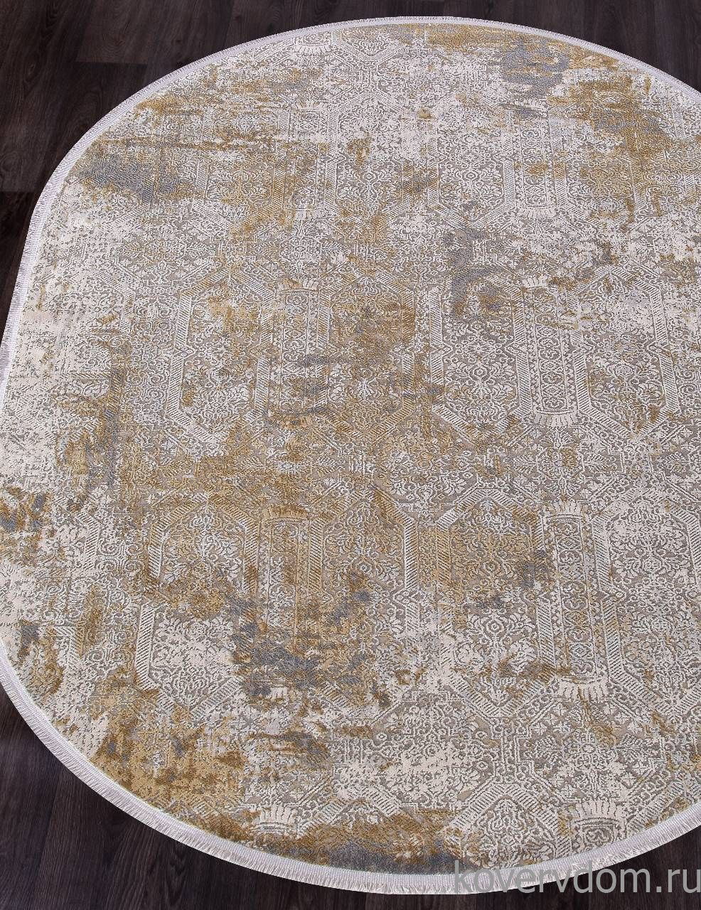 Ковер BIBLOS 9303 GREY / BEIGE Овал