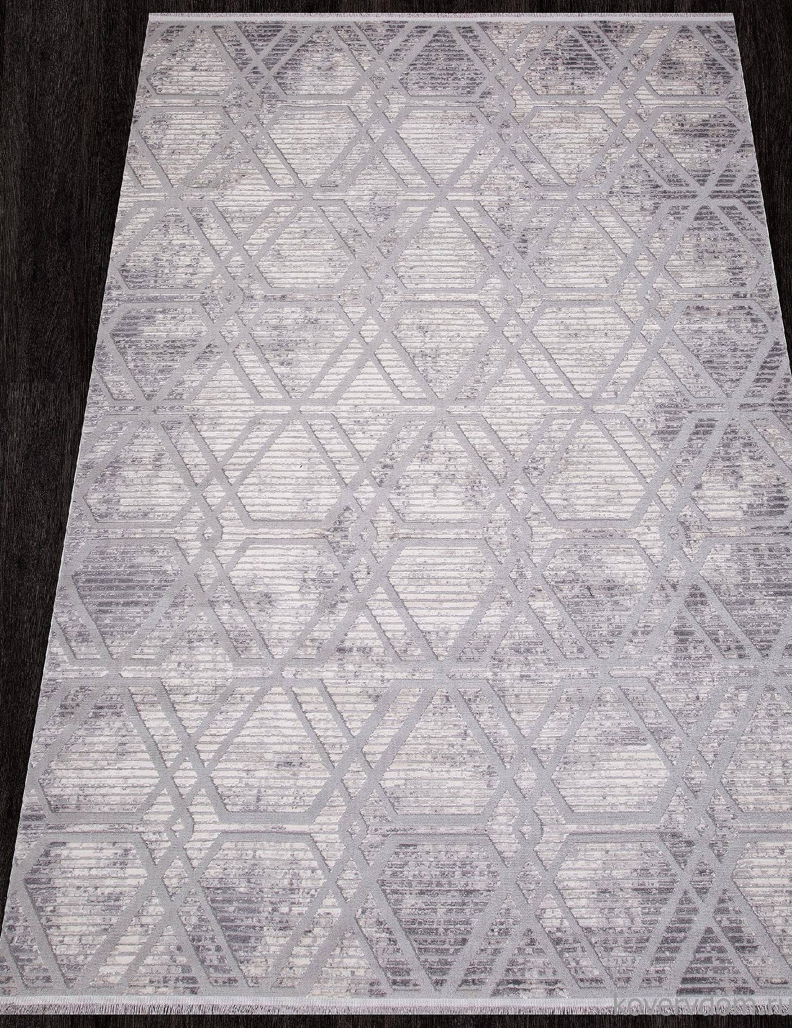 Ковер ALANYA 22366A GREY SHR / L.GREY