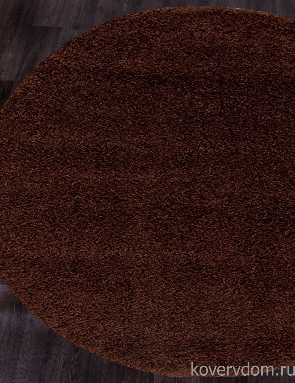Ковер SHAGGY ULTRA s600 BROWN Круг Ковер SHAGGY ULTRA s600 BROWN Круг