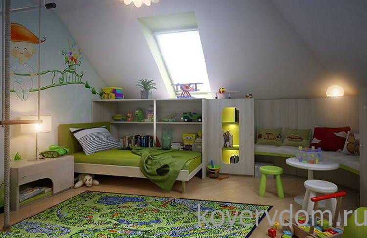 Детский развивающий ковер PTT Sorona Веселый Зоопарк Детский развивающий ковер PTT Sorona Веселый Зоопарк