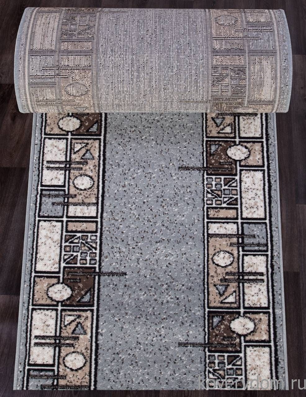 Ковровая Дорожка SIERRA ALBINA 3 BLUE-BROWN