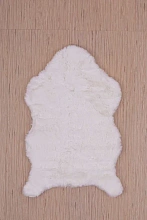 Ковер из Турции Шегги из искусственного меха Krolik 1000A T1120_CREAM шкура